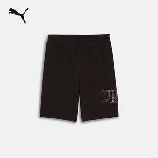 彪马（PUMA）直筒印花运动风短裤男子官方2025年春夏新款休闲裤687671