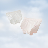 巴厘小猪(BALIPIG)女童内裤夏季薄款小女孩平角裤婴儿短裤夏天短裤 粉色波点组(装) 2条 150 cm