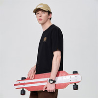 马克华菲【虎头刺绣】短袖T恤男夏季透气百搭宽松男装上衣 黑色 XL XL 【宽松版，拍小一码】