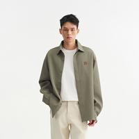 春夏款时尚肌理感长袖衬衫男舒适有型简约高级感衬衣外套男女同款