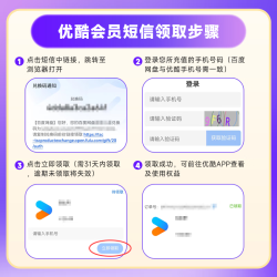 百度网盘 超级会员SVIP年卡加赠1个月+优酷会员月卡加速下载5T空间填手机号充值