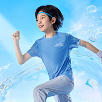 361°361童装男童速干短袖儿童女童t恤2025夏季运动透气青少年上衣