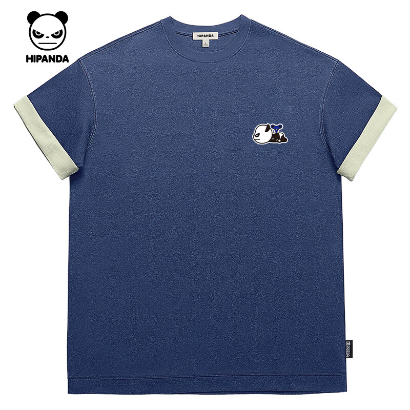 【双色平纹】-牛仔蓝#JDP熊猫发条X