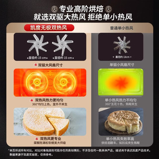 凯度ZDpro二代智能蒸烤箱一体机嵌入式内嵌彩屏家用