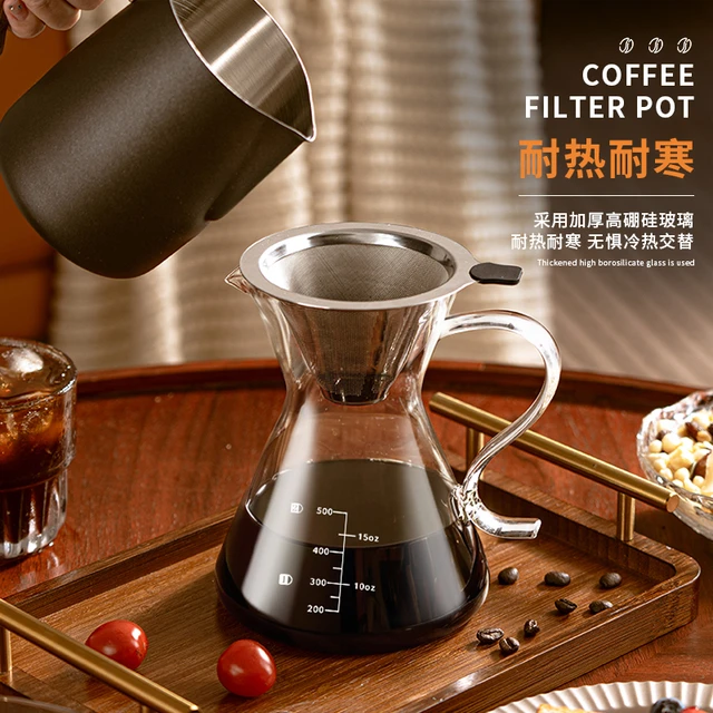 英国咖啡过滤器套装冲泡咖啡器具手冲滴漏咖啡壶漏斗滤杯工具全套