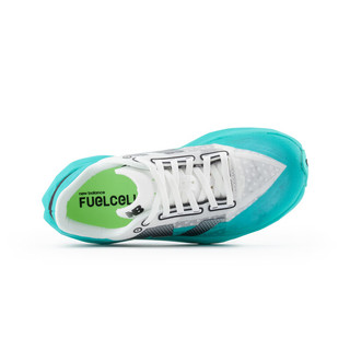New Balance REBEL v4 轻量竞速跑步鞋 白色/湖蓝色 40.5