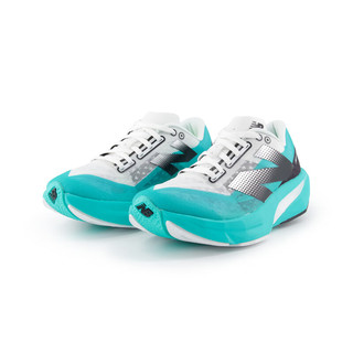 New Balance REBEL v4 轻量竞速跑步鞋 白色/湖蓝色 40.5