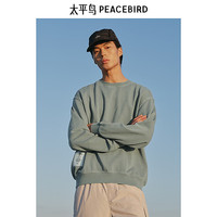 太平鸟男装卫衣休闲春季宽松水洗男士时尚潮流质感