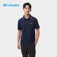 Columbia哥伦比亚春夏男子城市户外旅行野营休闲运动翻领短袖Polo衫 464(轻薄款)  (180/100A)