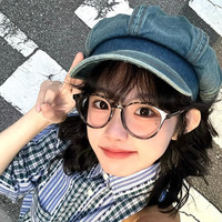 目丸日系水洗做旧报童帽女士文艺复古牛仔八角帽蓝色贝雷帽画家帽子女 1#深蓝色 均码