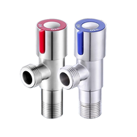 埃美柯JF299不锈钢角阀加厚工程款304不锈钢三角阀陶瓷芯阀