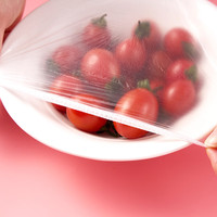 尚烤佳(Suncojia)一次性保鲜膜套 松紧口大小通用食品级防尘罩 强韧不易破300只
