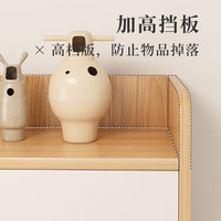 木匠印记电脑桌书架一体书桌学习桌子家用台式办公写字桌卧室电脑桌椅套装 【优惠款】莫兰迪灰色80cm