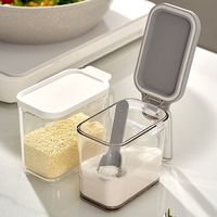 日本Asvel调料盒调料罐调味料罐子厨房家用盐罐调料瓶套装调味盒