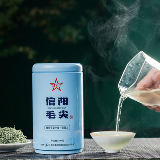 贵天下2025年新茶特级信阳毛尖浓香型茶叶高山云雾绿茶一