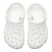 卡骆驰 crocs洞洞鞋女鞋 手术室轻便防滑工作鞋透气拖鞋男女护士鞋包头凉鞋女 209563-100/经典榴莲Clog 47.5