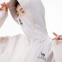 骆驼 CAMELUPF1000+户外防晒服透气防晒衣休闲风衣男女款梭织防晒衣