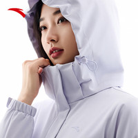 安踏（ANTA）水壳冲锋衣丨大地之壳2.0三合一女户外硬壳防水防风登山外套 【四防两件套】浅紫色 S (女160)