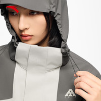 安踏（ANTA）水壳冲锋衣丨大地之壳2.0三合一女户外硬壳防水防风登山外套 【三合一升级款】深灌绿/裸卡其 2XL (女180)