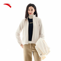 安踏（ANTA）水壳冲锋衣丨大地之壳2.0三合一女户外硬壳防水防风登山外套 【四防两件套】香草米白/白垩色 L (女170)