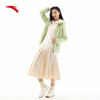 安踏（ANTA）水壳冲锋衣丨大地之壳2.0三合一女户外硬壳防水防风登山外套 【四防两件套】开心果绿/米白 S (女160)