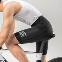 洛克兄弟自行车骑行短裤男女山地车公路车裤子海绵垫骑行装备夏季 RK1008沃伦-男款 XL