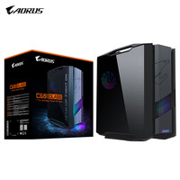 技嘉(GIGABYTE)机械雕AC601G 隐藏式背线钢化玻璃侧透兼容水冷显卡竖装 420水冷位/预装4风扇 双面钢化玻璃 AC601G+UD1000GM PG5电源