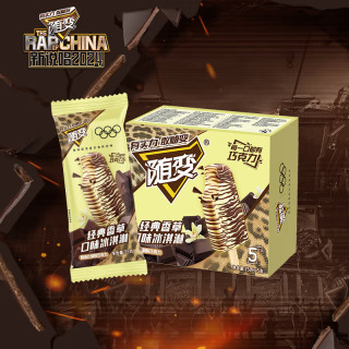 蒙牛 随变经典香草口味冰淇淋75g×5支