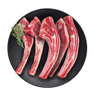 芈羊羊宁夏滩羊肉无脊羊排6斤羊腿手抓羊肉羊小腿 肚包肉 火锅食材清真 羊排手把肉5斤
