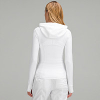 lululemon 丨Define 女士连帽夹克 *Nulu™ 芯吸 白色(LW3HWBS) XS /4