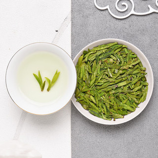 贡牌2025新茶 明前AAA特级西湖龙井茶叶250g绿茶礼盒紫韵