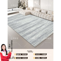 MATTE MAISA可折叠石墨烯电热地毯家用地暖垫加热客厅发热取暖 云灰()可折叠收纳+可拆 120x180cm
