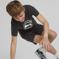 运动T恤儿童男童基础纯棉舒适休闲短袖上衣 673202puma奥莱 104