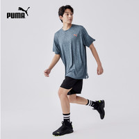运动T恤男子休闲潮流轻盈舒适简约短袖上衣 520137puma奥莱 L