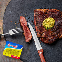 安佳新西兰 动物黄油 无添加盐 独立包装 煎牛排 烘焙原料西餐 淡味小黄油 10g*20个