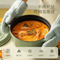 卡罗特珐琅锅铸铁锅家用炖锅炖盅砂锅不粘锅焖烧锅电磁炉