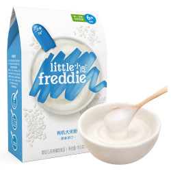LittleFreddie 小皮 D原味有机高铁大米粉160g*1盒 宝宝辅食专享