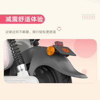 雅迪电动自行车 元气 高颜值时尚女士通勤代步电瓶车48V智能电动车 颜色到店自选