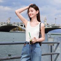 香影 X.YING【2024时尚夏装】抗菌除臭吊带小背心外穿无袖打底内搭上衣