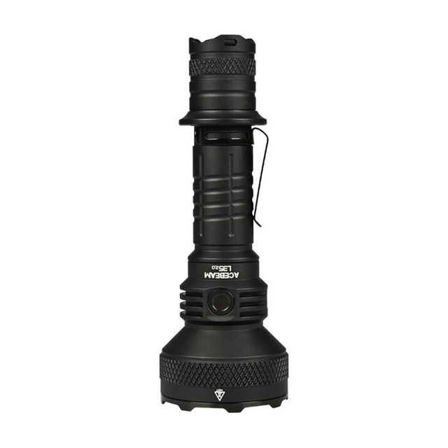 ACEBEAM L35 2.0户外巡逻大功率手电筒防水2米强光远射650米射程5000流明 L35 2.0黑色高亮