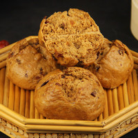 富世康红糖开花红枣馒头手撕红糖馒头发糕花糕速食早餐包子500g/袋 3袋