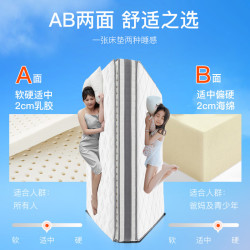 网易严选 京仓闪发 180*200*25cm（5区承托 轻音独袋弹簧）奢睡款