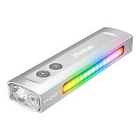 WURKKOS HD01强光手电筒激光灯侧灯RGB户外露营检修1200流明指挥官外版 绿激光