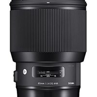 西格玛 SIGMA 数码单反相机镜头 标准 85mm F1.4 Sigma SA卡口 自动对焦 黑色