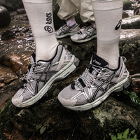 亚瑟士 ASICSTIGER 2025跑步男鞋GEL-KAHANA 8 FL耐磨透气越野运动鞋 银灰色/黑色 40