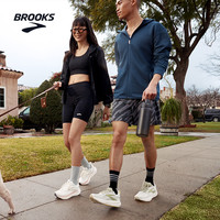 BROOKS布鲁克斯Glycerin 22甘油跑鞋男鞋缓震支撑运动跑步女专业 【男款 平衡版】白色/灰色/黑色 44