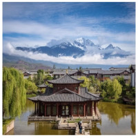 无遮挡观赏玉龙雪山，全程不加价！丽江金茂隐逸酒店凯悦臻选1-2晚连住套餐（含双早+旅拍等）