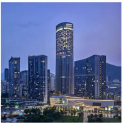 城市度假酒店，坐拥绝美黄金海岸！深圳盐田凯悦酒店1-2晚套餐（含早）