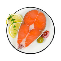 渔吻挪威三文鱼排尾段大片新鲜三文鱼扒中后段鲜切大西洋鲑鱼 厚切鱼排中后段 2斤