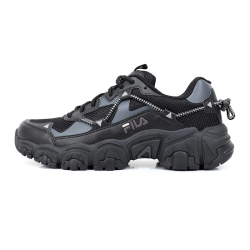 FILA 斐乐 Running MIXR'FM猫爪鞋黑色男女运动休闲鞋1JM02570G001